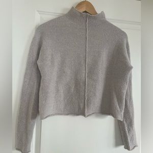 Line XS Grey Turtle Neck Sweater